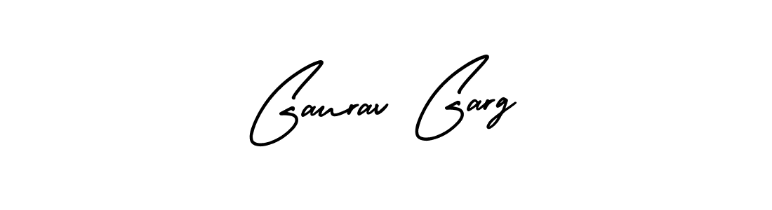 The best way (AmerikaSignatureDemo-Regular) to make a short signature is to pick only two or three words in your name. The name Gaurav Garg include a total of six letters. For converting this name. Gaurav Garg signature style 3 images and pictures png