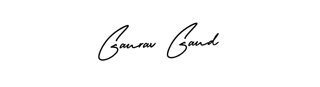 It looks lik you need a new signature style for name Gaurav Gaud. Design unique handwritten (AmerikaSignatureDemo-Regular) signature with our free signature maker in just a few clicks. Gaurav Gaud signature style 3 images and pictures png