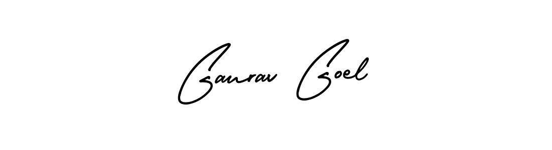 It looks lik you need a new signature style for name Gaurav Goel. Design unique handwritten (AmerikaSignatureDemo-Regular) signature with our free signature maker in just a few clicks. Gaurav Goel signature style 3 images and pictures png