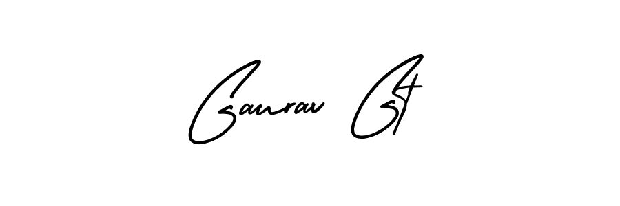 Create a beautiful signature design for name Gaurav Gt. With this signature (AmerikaSignatureDemo-Regular) fonts, you can make a handwritten signature for free. Gaurav Gt signature style 3 images and pictures png