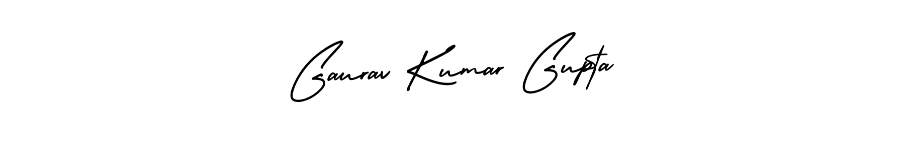 Use a signature maker to create a handwritten signature online. With this signature software, you can design (AmerikaSignatureDemo-Regular) your own signature for name Gaurav Kumar Gupta. Gaurav Kumar Gupta signature style 3 images and pictures png