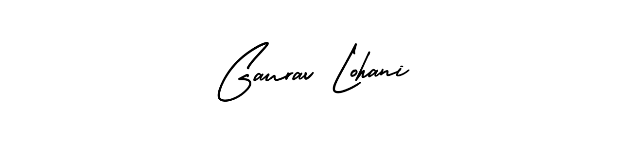 Make a beautiful signature design for name Gaurav Lohani. With this signature (AmerikaSignatureDemo-Regular) style, you can create a handwritten signature for free. Gaurav Lohani signature style 3 images and pictures png