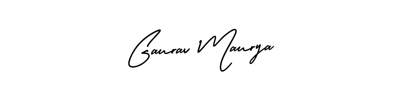 Make a short Gaurav Maurya signature style. Manage your documents anywhere anytime using AmerikaSignatureDemo-Regular. Create and add eSignatures, submit forms, share and send files easily. Gaurav Maurya signature style 3 images and pictures png