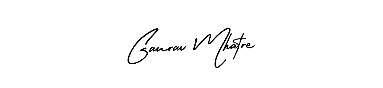 Design your own signature with our free online signature maker. With this signature software, you can create a handwritten (AmerikaSignatureDemo-Regular) signature for name Gaurav Mhatre. Gaurav Mhatre signature style 3 images and pictures png