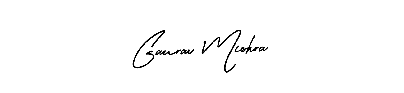 How to make Gaurav Mishra signature? AmerikaSignatureDemo-Regular is a professional autograph style. Create handwritten signature for Gaurav Mishra name. Gaurav Mishra signature style 3 images and pictures png