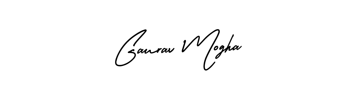 AmerikaSignatureDemo-Regular is a professional signature style that is perfect for those who want to add a touch of class to their signature. It is also a great choice for those who want to make their signature more unique. Get Gaurav Mogha name to fancy signature for free. Gaurav Mogha signature style 3 images and pictures png