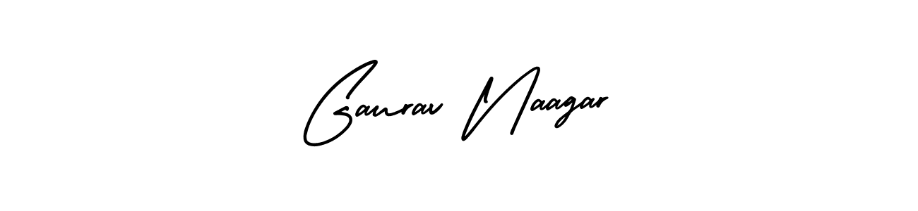 Design your own signature with our free online signature maker. With this signature software, you can create a handwritten (AmerikaSignatureDemo-Regular) signature for name Gaurav Naagar. Gaurav Naagar signature style 3 images and pictures png