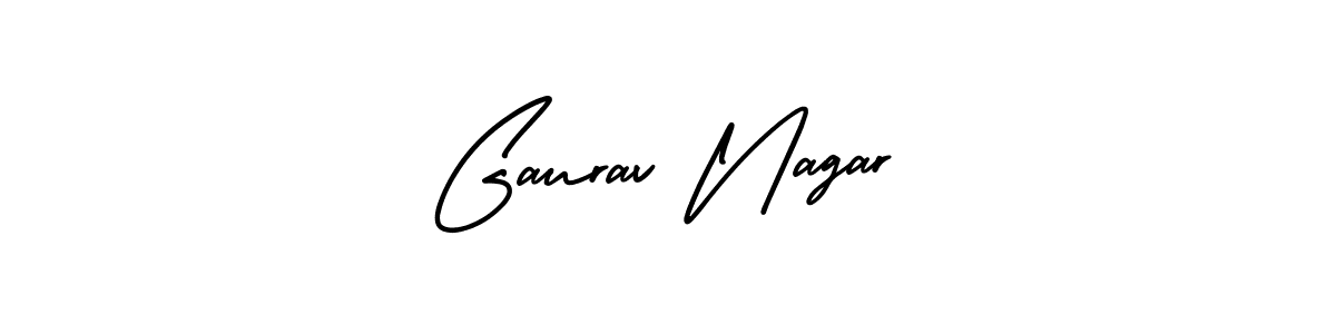 It looks lik you need a new signature style for name Gaurav Nagar. Design unique handwritten (AmerikaSignatureDemo-Regular) signature with our free signature maker in just a few clicks. Gaurav Nagar signature style 3 images and pictures png