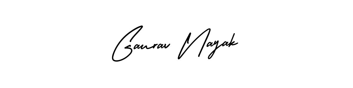 It looks lik you need a new signature style for name Gaurav Nayak. Design unique handwritten (AmerikaSignatureDemo-Regular) signature with our free signature maker in just a few clicks. Gaurav Nayak signature style 3 images and pictures png