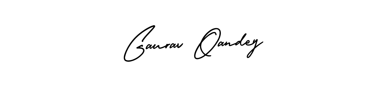 Make a beautiful signature design for name Gaurav Oandey. Use this online signature maker to create a handwritten signature for free. Gaurav Oandey signature style 3 images and pictures png
