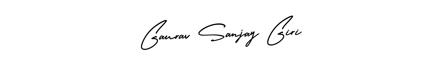 Best and Professional Signature Style for Gaurav Sanjay Giri. AmerikaSignatureDemo-Regular Best Signature Style Collection. Gaurav Sanjay Giri signature style 3 images and pictures png