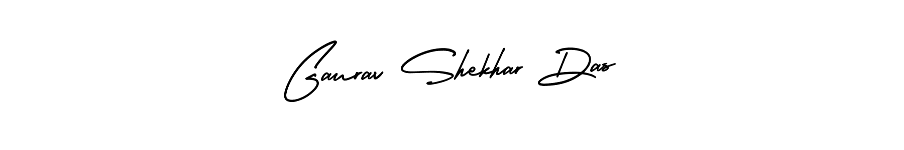 How to make Gaurav Shekhar Das name signature. Use AmerikaSignatureDemo-Regular style for creating short signs online. This is the latest handwritten sign. Gaurav Shekhar Das signature style 3 images and pictures png