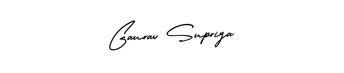 AmerikaSignatureDemo-Regular is a professional signature style that is perfect for those who want to add a touch of class to their signature. It is also a great choice for those who want to make their signature more unique. Get Gaurav Supriya name to fancy signature for free. Gaurav Supriya signature style 3 images and pictures png