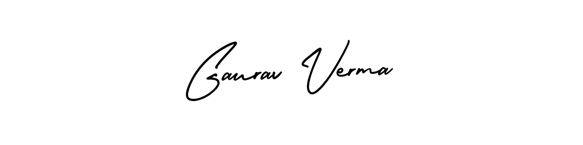 Best and Professional Signature Style for Gaurav Verma. AmerikaSignatureDemo-Regular Best Signature Style Collection. Gaurav Verma signature style 3 images and pictures png