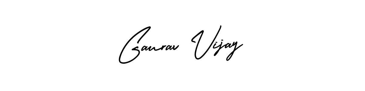 Also You can easily find your signature by using the search form. We will create Gaurav Vijay name handwritten signature images for you free of cost using AmerikaSignatureDemo-Regular sign style. Gaurav Vijay signature style 3 images and pictures png