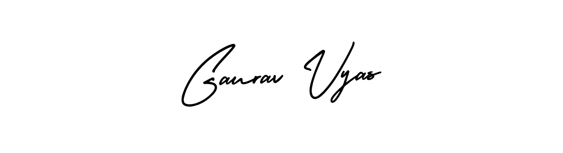 Also we have Gaurav Vyas name is the best signature style. Create professional handwritten signature collection using AmerikaSignatureDemo-Regular autograph style. Gaurav Vyas signature style 3 images and pictures png