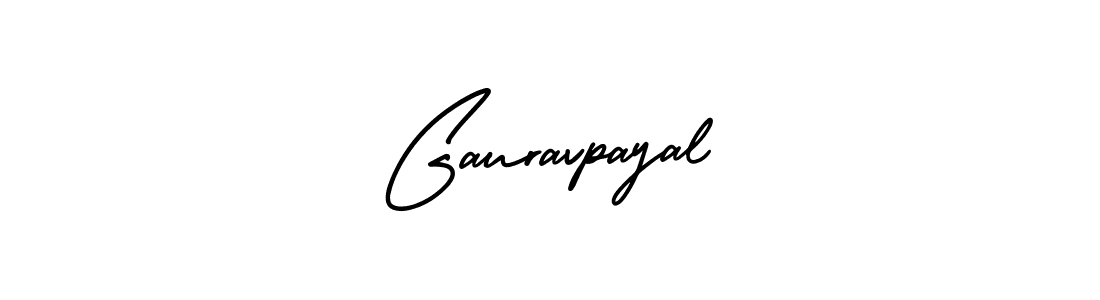 Gauravpayal stylish signature style. Best Handwritten Sign (AmerikaSignatureDemo-Regular) for my name. Handwritten Signature Collection Ideas for my name Gauravpayal. Gauravpayal signature style 3 images and pictures png