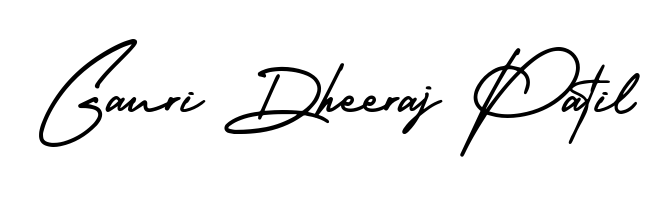 Design your own signature with our free online signature maker. With this signature software, you can create a handwritten (AmerikaSignatureDemo-Regular) signature for name Gauri Dheeraj Patil. Gauri Dheeraj Patil signature style 3 images and pictures png