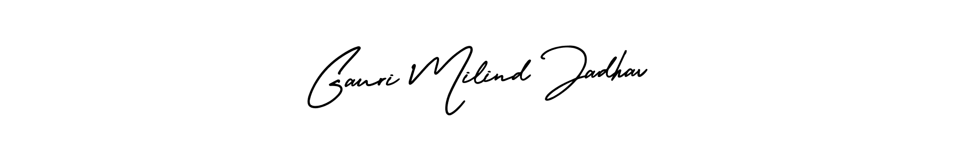 Once you've used our free online signature maker to create your best signature AmerikaSignatureDemo-Regular style, it's time to enjoy all of the benefits that Gauri Milind Jadhav name signing documents. Gauri Milind Jadhav signature style 3 images and pictures png