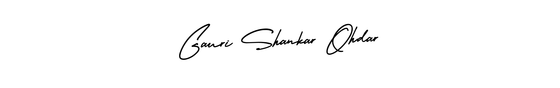 Also You can easily find your signature by using the search form. We will create Gauri Shankar Ohdar name handwritten signature images for you free of cost using AmerikaSignatureDemo-Regular sign style. Gauri Shankar Ohdar signature style 3 images and pictures png