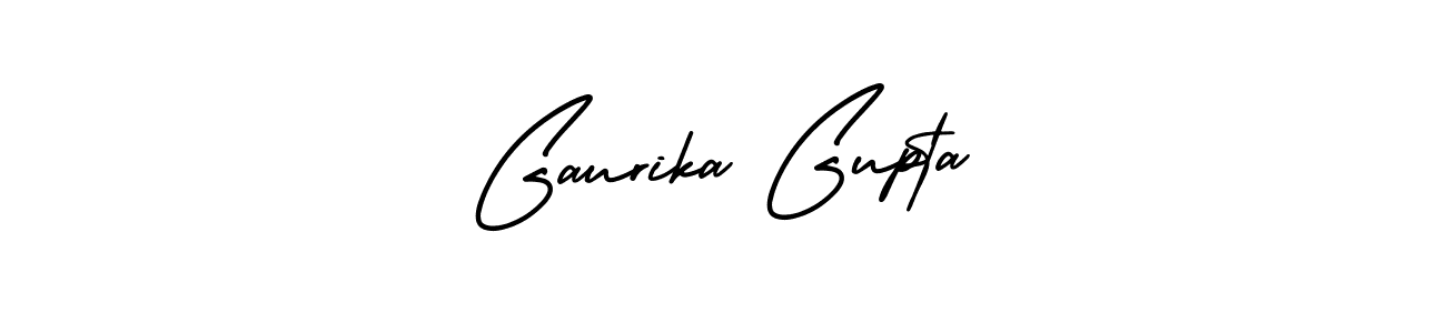 Check out images of Autograph of Gaurika Gupta name. Actor Gaurika Gupta Signature Style. AmerikaSignatureDemo-Regular is a professional sign style online. Gaurika Gupta signature style 3 images and pictures png