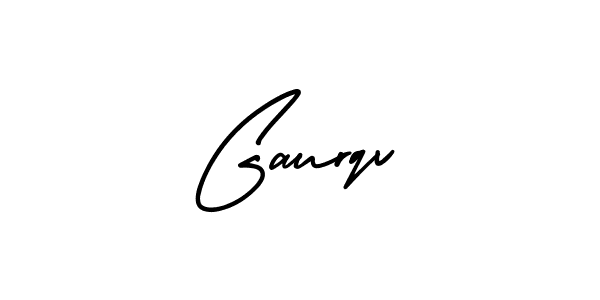 Make a beautiful signature design for name Gaurqv. Use this online signature maker to create a handwritten signature for free. Gaurqv signature style 3 images and pictures png