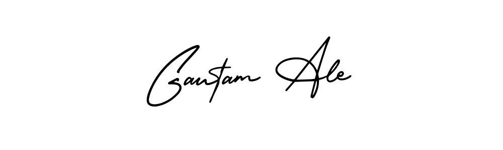 You can use this online signature creator to create a handwritten signature for the name Gautam Ale. This is the best online autograph maker. Gautam Ale signature style 3 images and pictures png