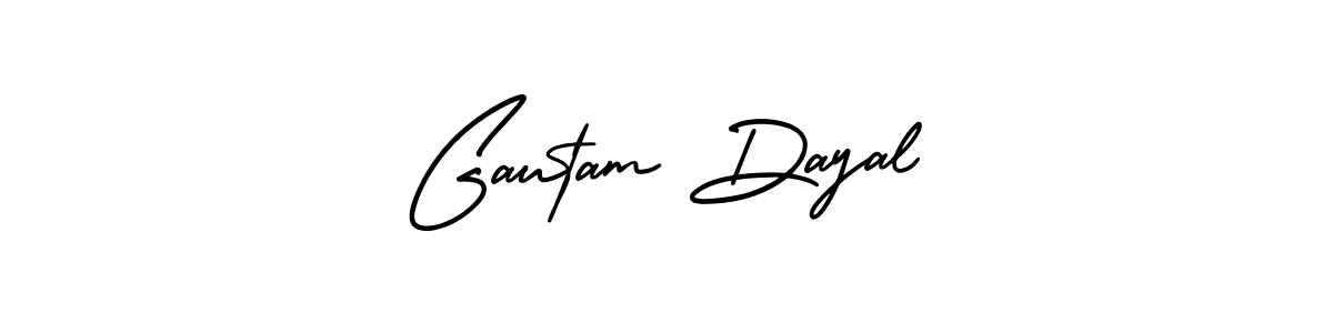 Use a signature maker to create a handwritten signature online. With this signature software, you can design (AmerikaSignatureDemo-Regular) your own signature for name Gautam Dayal. Gautam Dayal signature style 3 images and pictures png