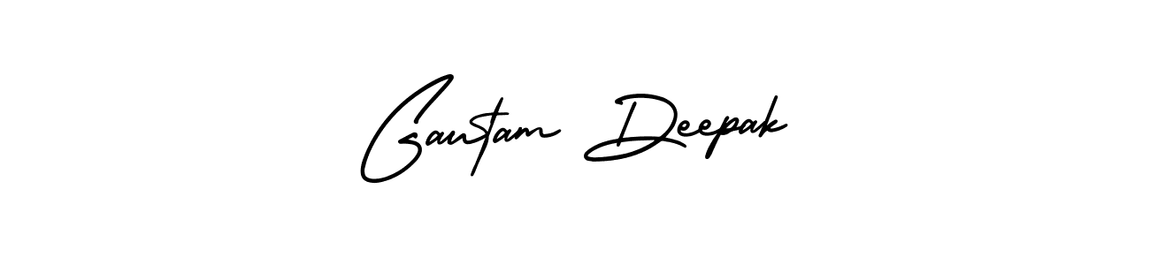 Once you've used our free online signature maker to create your best signature AmerikaSignatureDemo-Regular style, it's time to enjoy all of the benefits that Gautam Deepak name signing documents. Gautam Deepak signature style 3 images and pictures png