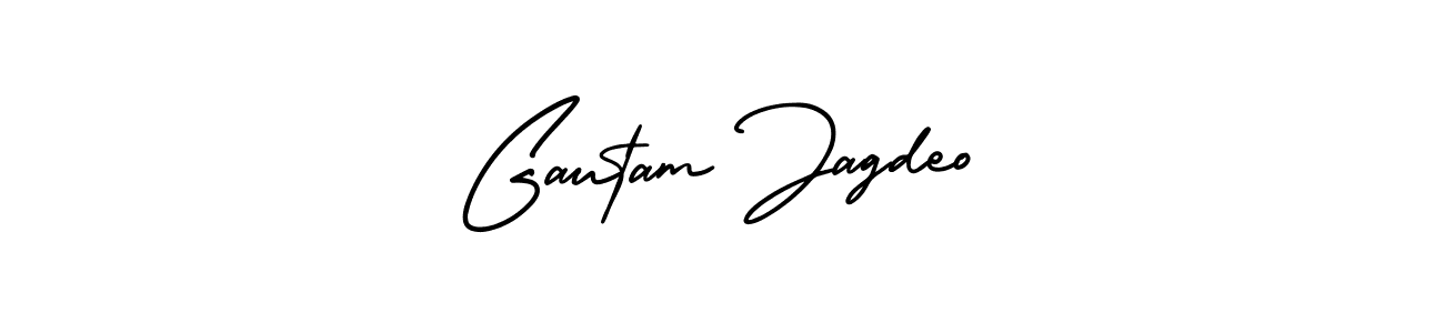 How to Draw Gautam Jagdeo signature style? AmerikaSignatureDemo-Regular is a latest design signature styles for name Gautam Jagdeo. Gautam Jagdeo signature style 3 images and pictures png