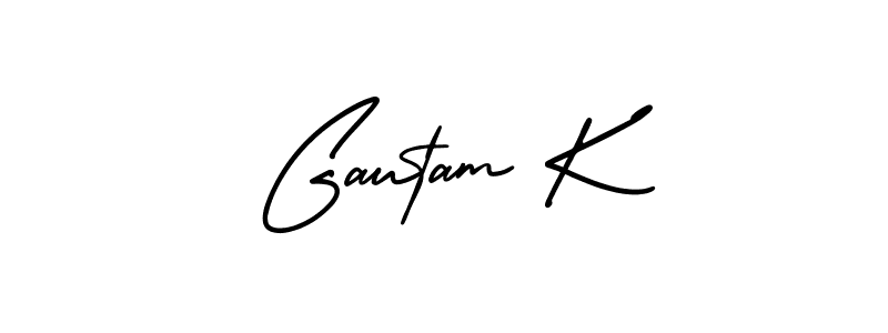 Check out images of Autograph of Gautam K name. Actor Gautam K Signature Style. AmerikaSignatureDemo-Regular is a professional sign style online. Gautam K signature style 3 images and pictures png