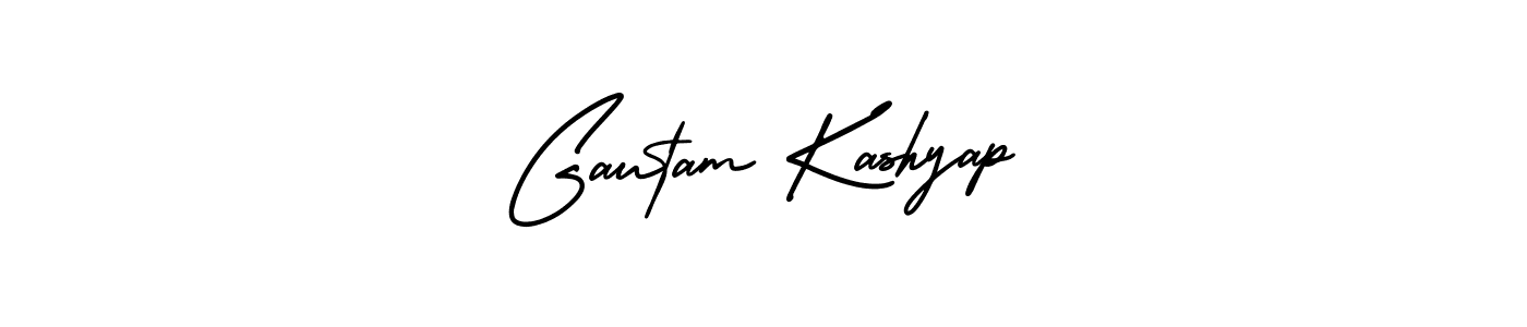 Make a beautiful signature design for name Gautam Kashyap. Use this online signature maker to create a handwritten signature for free. Gautam Kashyap signature style 3 images and pictures png
