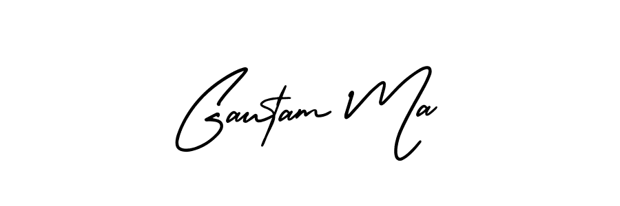 See photos of Gautam Ma official signature by Spectra . Check more albums & portfolios. Read reviews & check more about AmerikaSignatureDemo-Regular font. Gautam Ma signature style 3 images and pictures png