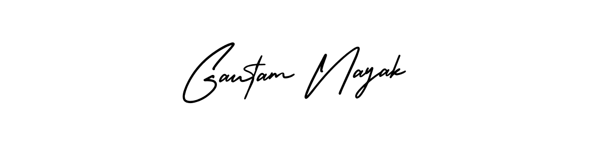 if you are searching for the best signature style for your name Gautam Nayak. so please give up your signature search. here we have designed multiple signature styles  using AmerikaSignatureDemo-Regular. Gautam Nayak signature style 3 images and pictures png