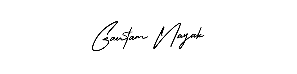 This is the best signature style for the Gautam Nayak name. Also you like these signature font (AmerikaSignatureDemo-Regular). Mix name signature. Gautam Nayak signature style 3 images and pictures png