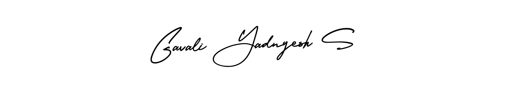 How to Draw Gavali Yadnyesh S signature style? AmerikaSignatureDemo-Regular is a latest design signature styles for name Gavali Yadnyesh S. Gavali Yadnyesh S signature style 3 images and pictures png