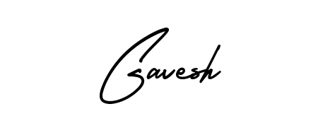 Master the art of signing with Gavesh written in fluent AmerikaSignatureDemo-Regular script. A great template to practice and refine your handwriting. Gavesh signature style 3 images and pictures png