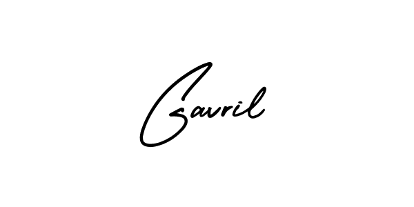 Also You can easily find your signature by using the search form. We will create Gavril name handwritten signature images for you free of cost using AmerikaSignatureDemo-Regular sign style. Gavril signature style 3 images and pictures png