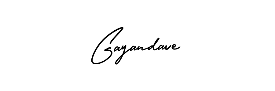 Also we have Gayandave name is the best signature style. Create professional handwritten signature collection using AmerikaSignatureDemo-Regular autograph style. Gayandave signature style 3 images and pictures png