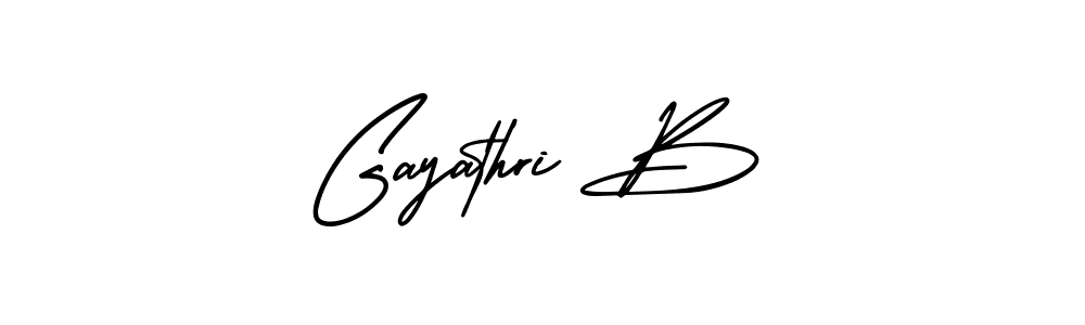 Once you've used our free online signature maker to create your best signature AmerikaSignatureDemo-Regular style, it's time to enjoy all of the benefits that Gayathri B name signing documents. Gayathri B signature style 3 images and pictures png