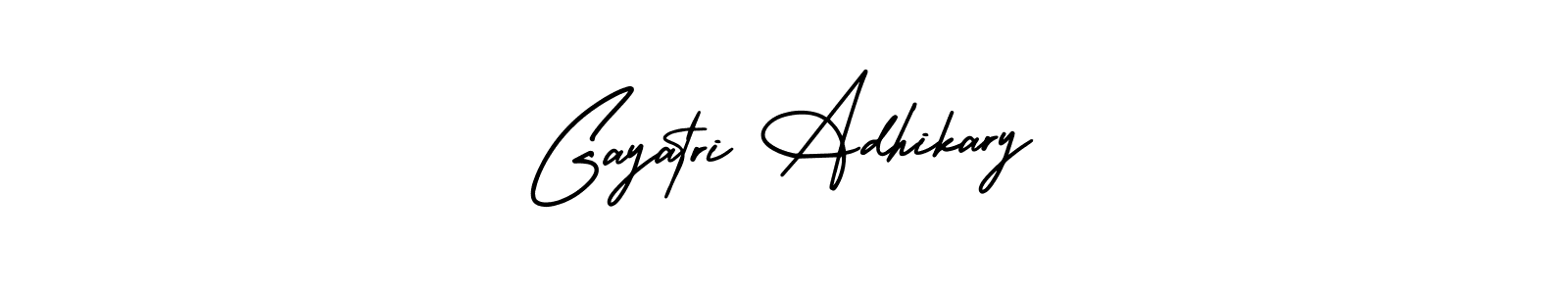 Similarly AmerikaSignatureDemo-Regular is the best handwritten signature design. Signature creator online .You can use it as an online autograph creator for name Gayatri Adhikary. Gayatri Adhikary signature style 3 images and pictures png