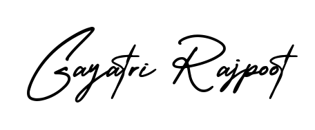 Designed for modern professionals: Gayatri Rajpoot name signature crafted with AmerikaSignatureDemo-Regular script. Ready for digital PDF workflows. Gayatri Rajpoot signature style 3 images and pictures png