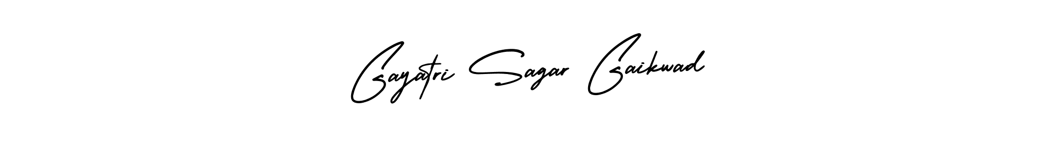 Create a beautiful signature design for name Gayatri Sagar Gaikwad. With this signature (AmerikaSignatureDemo-Regular) fonts, you can make a handwritten signature for free. Gayatri Sagar Gaikwad signature style 3 images and pictures png