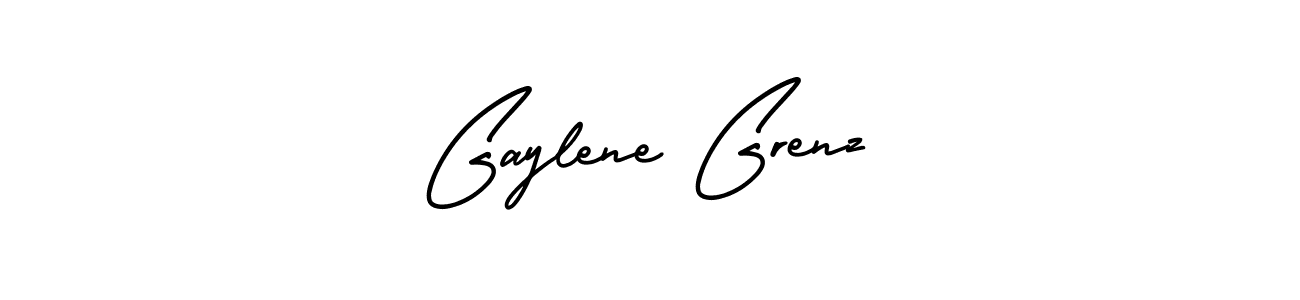 Use a signature maker to create a handwritten signature online. With this signature software, you can design (AmerikaSignatureDemo-Regular) your own signature for name Gaylene Grenz. Gaylene Grenz signature style 3 images and pictures png