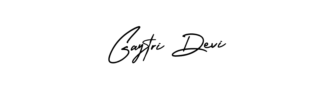 AmerikaSignatureDemo-Regular is a professional signature style that is perfect for those who want to add a touch of class to their signature. It is also a great choice for those who want to make their signature more unique. Get Gaytri Devi name to fancy signature for free. Gaytri Devi signature style 3 images and pictures png