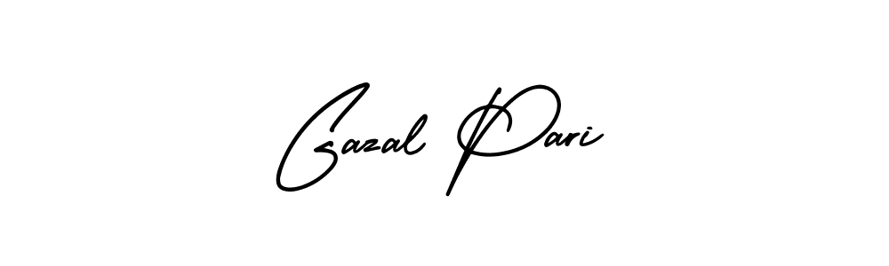 See photos of Gazal Pari official signature by Spectra . Check more albums & portfolios. Read reviews & check more about AmerikaSignatureDemo-Regular font. Gazal Pari signature style 3 images and pictures png