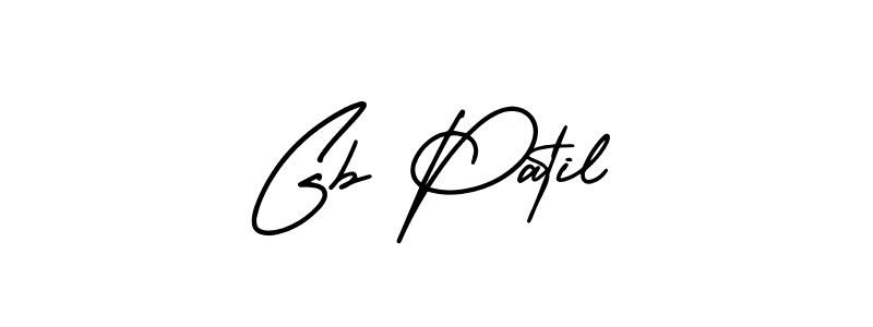 This is the best signature style for the Gb Patil name. Also you like these signature font (AmerikaSignatureDemo-Regular). Mix name signature. Gb Patil signature style 3 images and pictures png