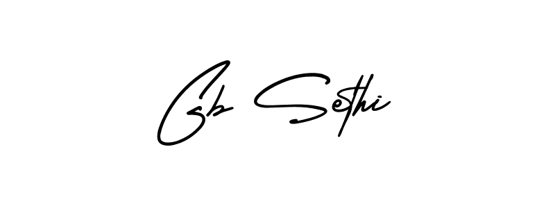 This is the best signature style for the Gb Sethi name. Also you like these signature font (AmerikaSignatureDemo-Regular). Mix name signature. Gb Sethi signature style 3 images and pictures png