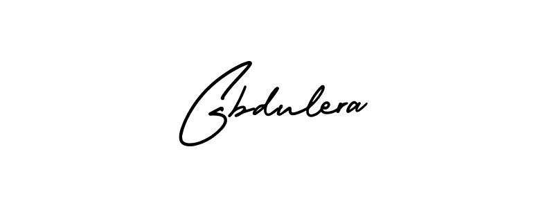 Gbdulera stylish signature style. Best Handwritten Sign (AmerikaSignatureDemo-Regular) for my name. Handwritten Signature Collection Ideas for my name Gbdulera. Gbdulera signature style 3 images and pictures png