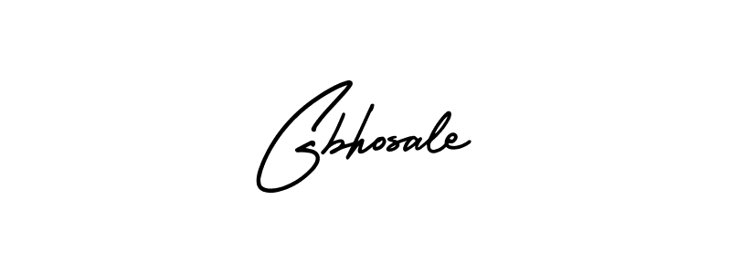 Make a beautiful signature design for name Gbhosale. With this signature (AmerikaSignatureDemo-Regular) style, you can create a handwritten signature for free. Gbhosale signature style 3 images and pictures png